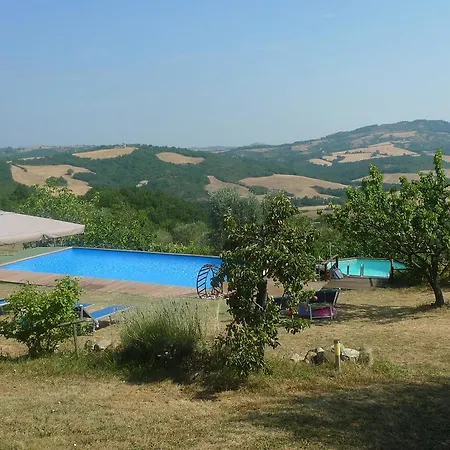 Villa With Private Swimming Pool And Private Garden In Quiet Area, Panoramic Views Radicondoli